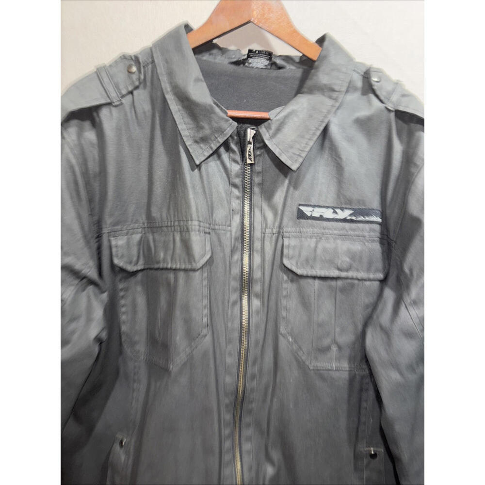Fly Racing Gray Tactical Jacket - image 2